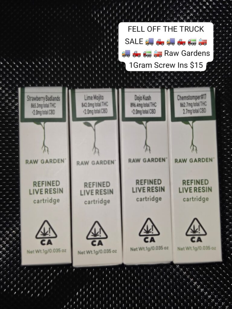 RAW GARDENS  $15 1GMS SCREW INS